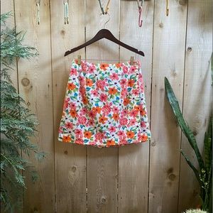 RUSS FLORAL SKORT!